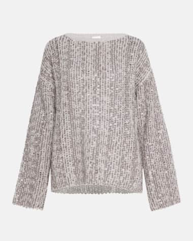 TSE Cashmere Cashmere Open-Weave Sequin Sweater