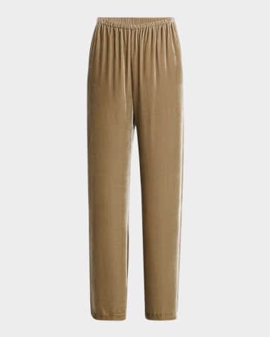La Ligne Elasticated Velvet Pants