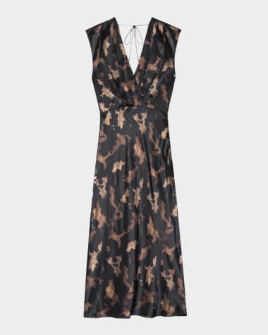 Rails Odella Satin Midi Dress