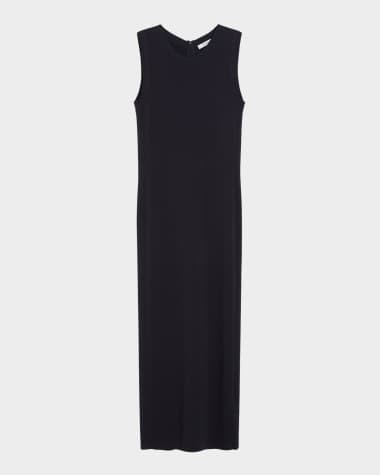 Max Mara Visiera Sleeveless Shift Maxi Dress
