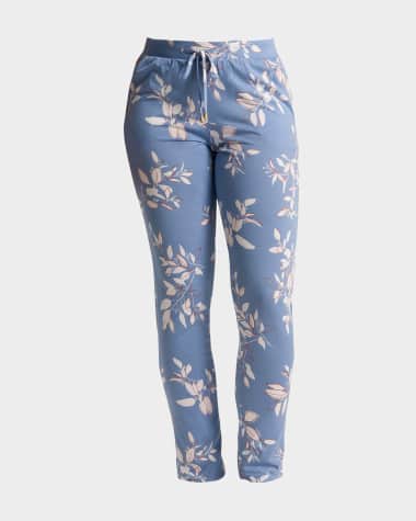 Hanro Botanical-Print Lounge Pants