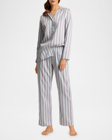 Hanro Striped Sleep and Lounge Pajama Set