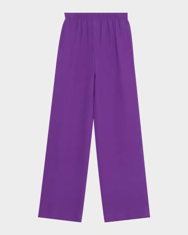 Valentino Garavani Elastic Wide Leg Trousers