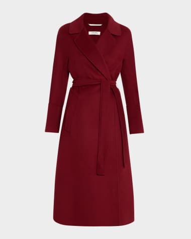 Max Mara Elisa Belted Wool Wrap Coat