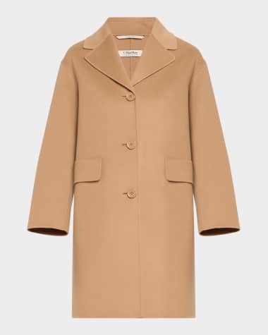 Max Mara Cielo Single-Breasted Wool Coat