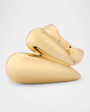 Givenchy Feline Golden Multi Statement Ring