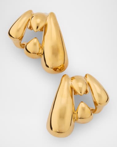 Givenchy Feline Golden Multi Earcuff Earrings