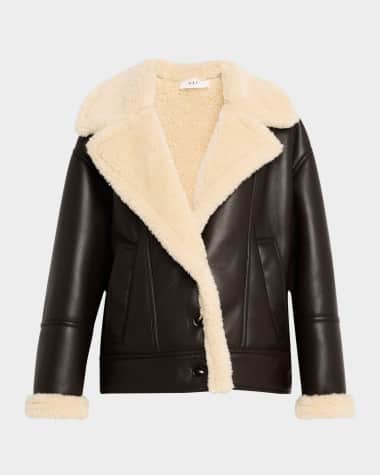 A.L.C. Aubrey Faux Shearling Coat