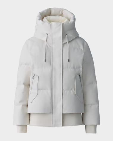 Mackage Nefi Nordic Tech Down Jacket with Hood