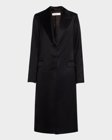 A.L.C. Jude Satin Coat