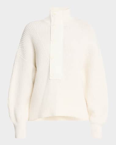 A.L.C. Griffen Half-Zip Sweater