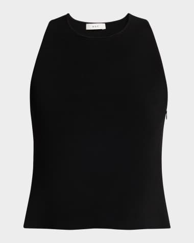 A.L.C. Belle Racerback Crop Top