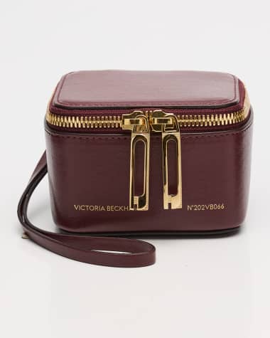 Victoria Beckham Vanity Micro Leather Wristlet