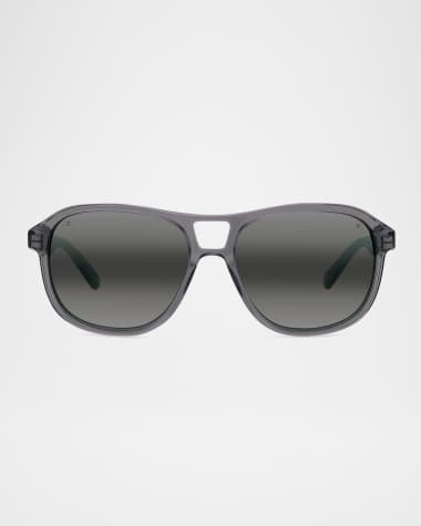 Vuarnet Men's Legend 03 Valley Acetate Aviator Sunglasses