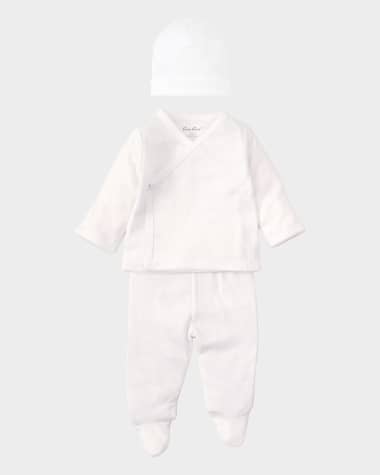 Kissy Kissy Girl's Three-Piece Take Me Home Set, Size Newborn-6M