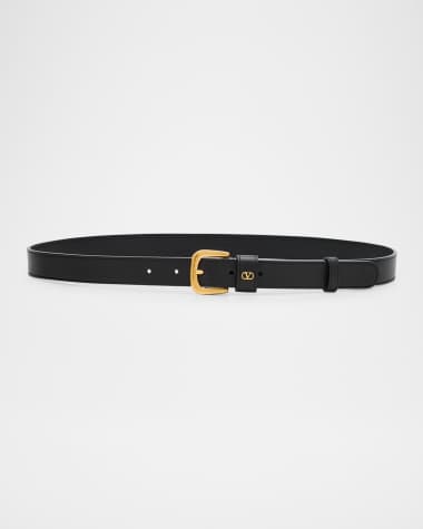 ベルト VALENTINO GARAVANI Woman Belt Black 7W2T0SM7IYR 0NO Valentino Garavani Black Leather Belt | italist