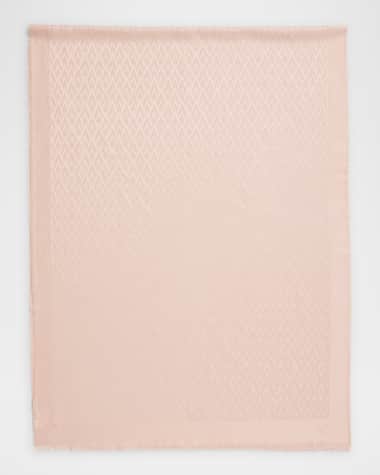 Valentino Garavani Monogram Silk Blend Scarf