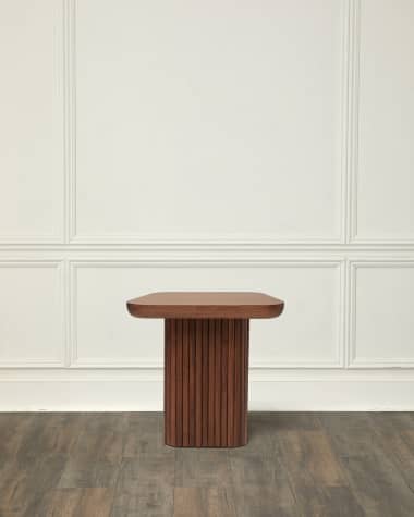 Interlude Home Carabelle Side Table, Walnut