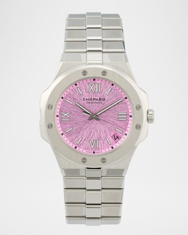Chopard Alpine Eagle 41mm Stainless Steel Pink Dial Watch
