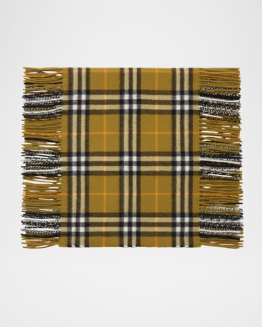 Burberry Check Happy Cashmere Scarf