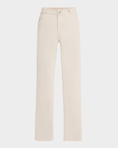 Brunello Cucinelli Men's Dyed Denim Five-Pocket Pants