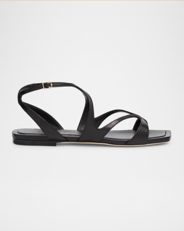 Jimmy Choo Ayla Strappy Leather Sandals