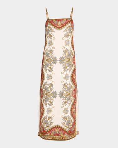 Veronica Beard Petra Paisley Maxi Dress