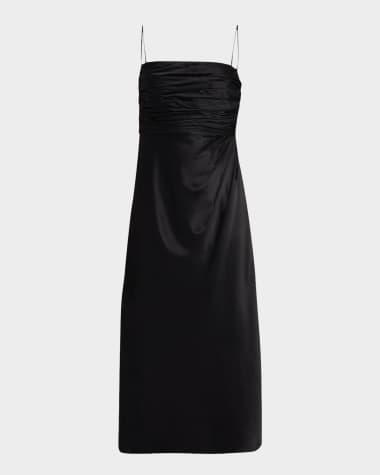 Cinq a Sept Sydney Silk A-Line Maxi Dress