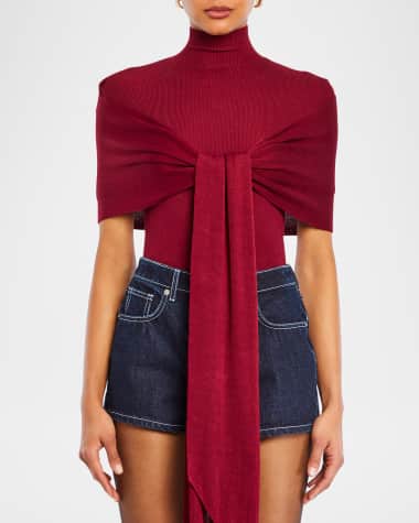 SER.O.YA Noemi Knit Tie Top