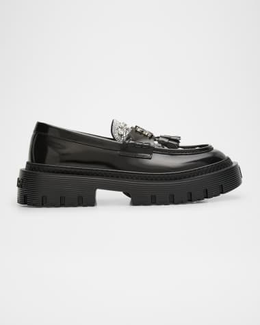Amiri Men's MA Crystal Jumbo Tassel Loafers