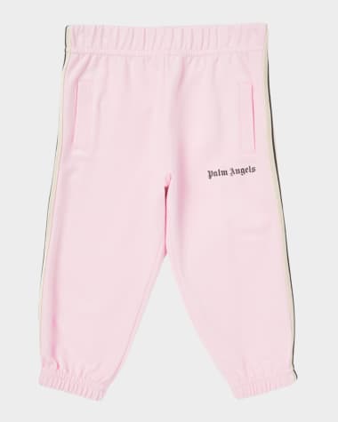 Palm Angels Girl's Logo-Print Track Sweatpants, Size 3M-3
