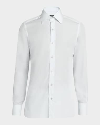 TOM FORD Men's Lyocell Slim-Fit Dress Shirt