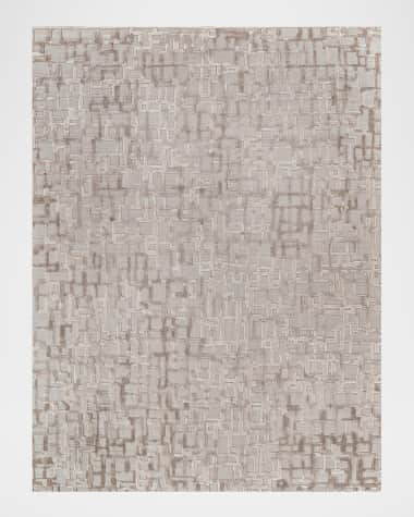 Exquisite Rugs Vista Hand-Loomed Beige Rug, 10' x 14'