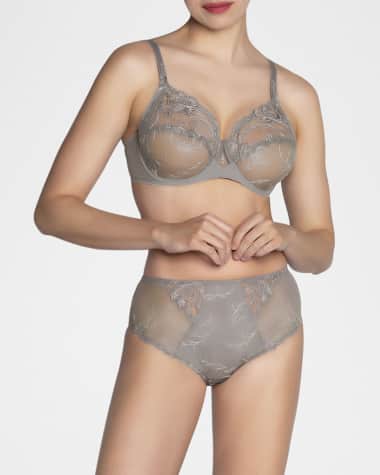 Lise Charmel Source Beaute Embroidered Full-Cup Bra