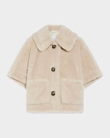 Max Mara Newtzero Virgin Wool-Blend Cape