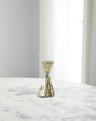John-Richard Collection Taut Metal Candleholder, Small