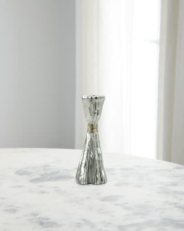 John-Richard Collection Taut Metal Candleholder, Medium