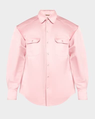 Adam Lippes Oversized Silk-Cotton Duchesse Shirt