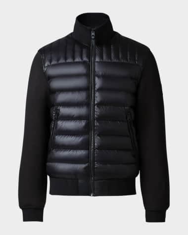Mackage Men's Collin Mixed-Media Down Jacket
