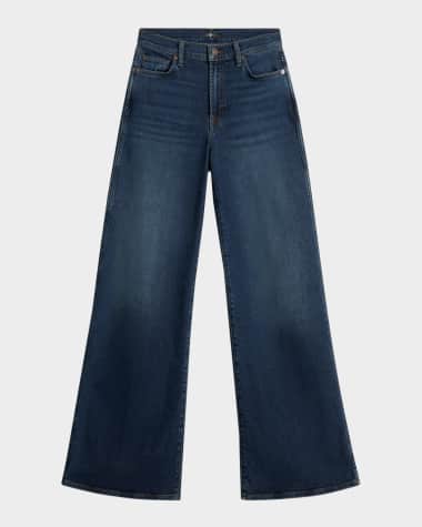 7 for all mankind Lotta Wide-Leg Jeans