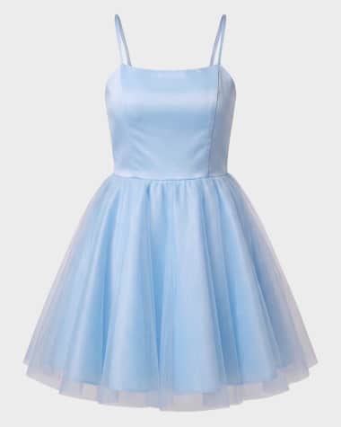 princess polly baby blue dress Girls' Special Occasion Dresses & Outfits