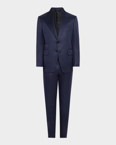 TOM FORD Men's Shelton Silk Twill Suit