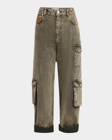 Moschino Jeans Vintage Washed Cargo Pants