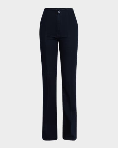 Veronica Beard Beverly High-Rise Skinny Flare Jeans