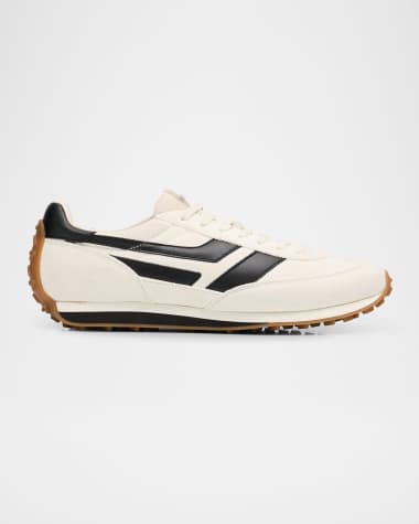 TOM FORD Men's Mick Tech Fabric and Suede Sneakers