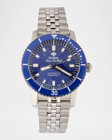 ZODIAC Men's Compression Diver II Stainless Steel Watch