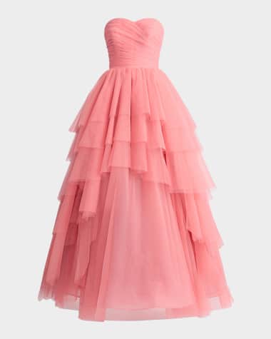 Zac Posen Wicked x Zac Posen Tiered Tulle Ball Gown