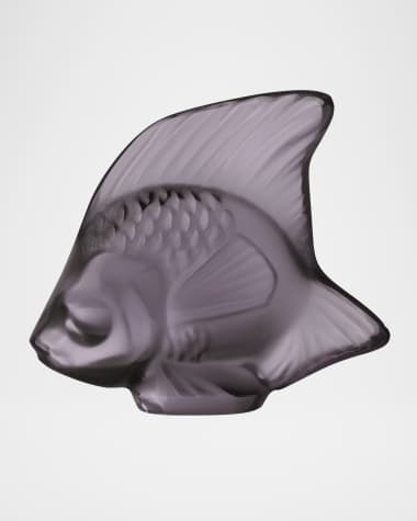 Lalique Fish Lead-Free Crystal Figure