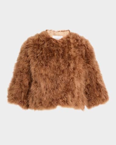Yves Salomon Feathered Jacket