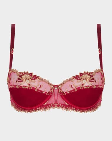 Lise Charmel Embroidered Lace Demi Bra